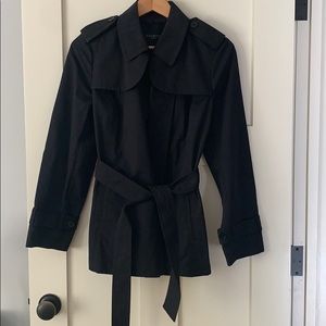 Black rain coat (brand new)